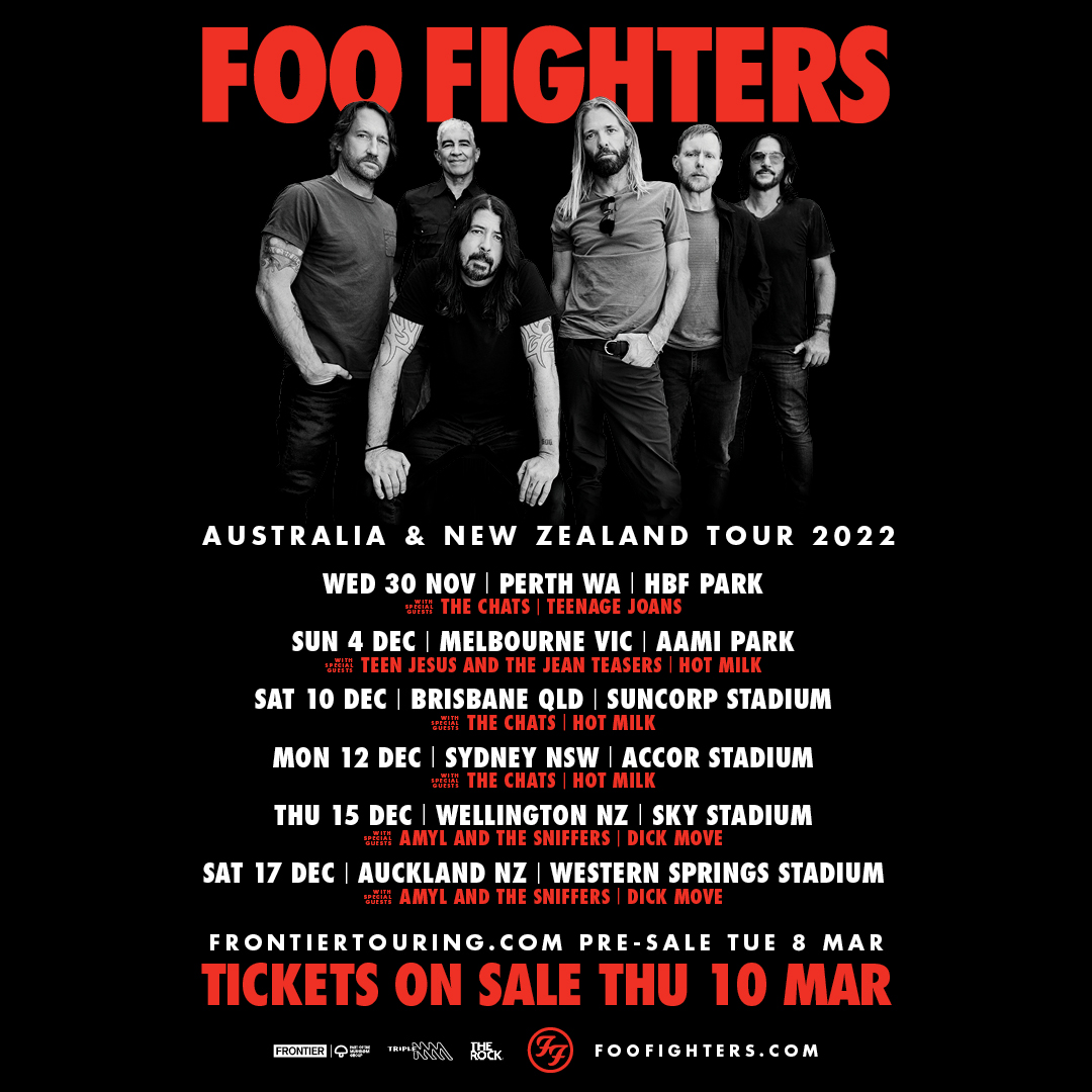 fooeys tour poster