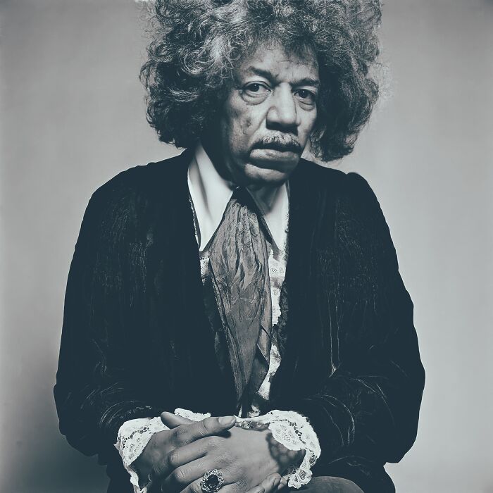 AI Portrait of Jimi Hendrix