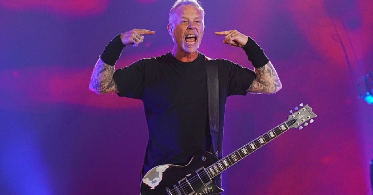 James Hetfield - Photo Credit - Jeff Kravitz - Getty Images.