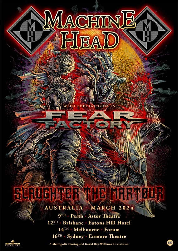 Machine Head and Fear Factory Tour Poster