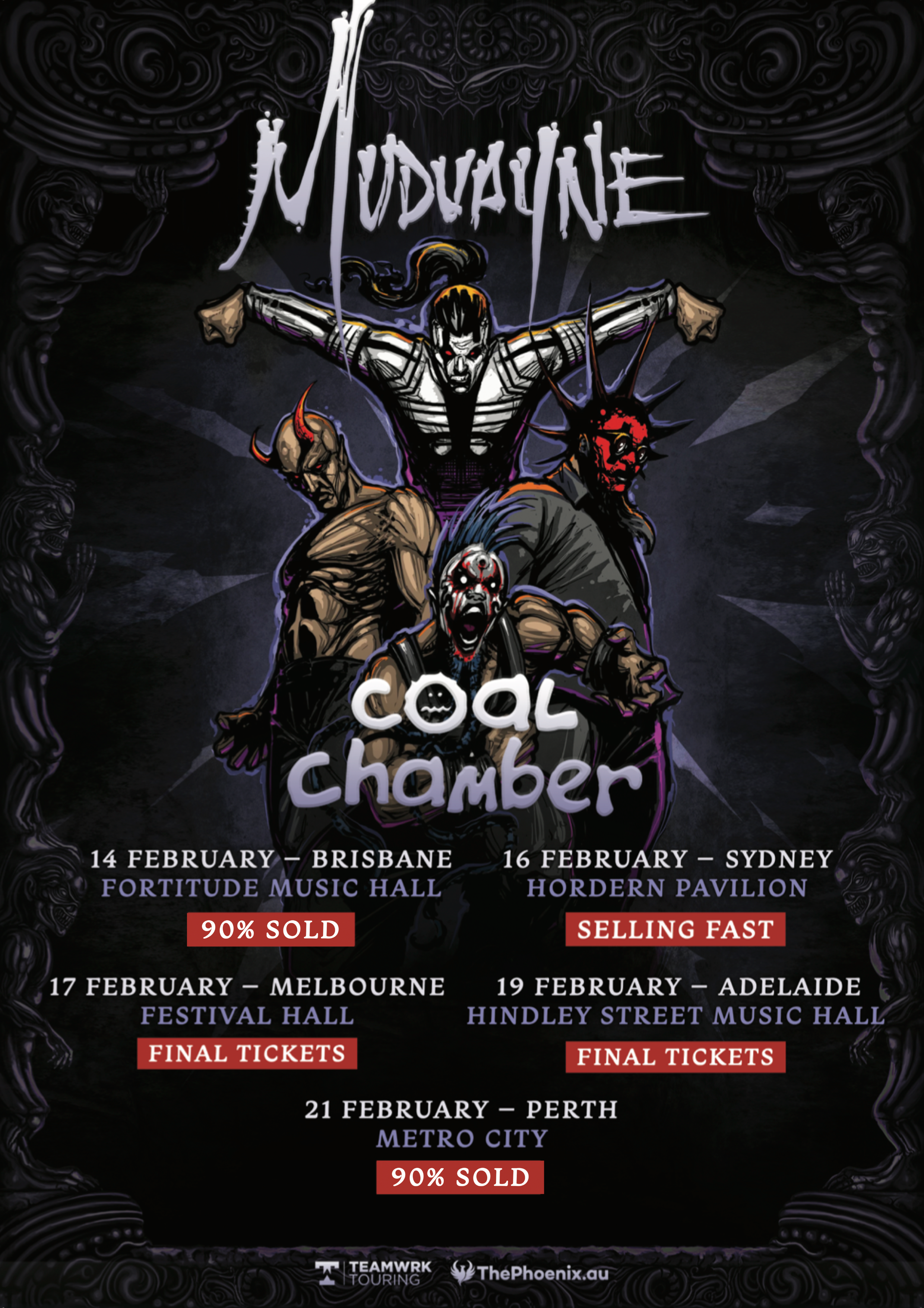 Mudvayne Tour Poster