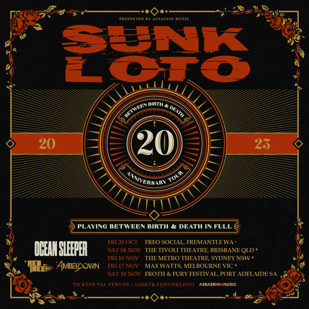 Sunk Loto Tour Poster 2023