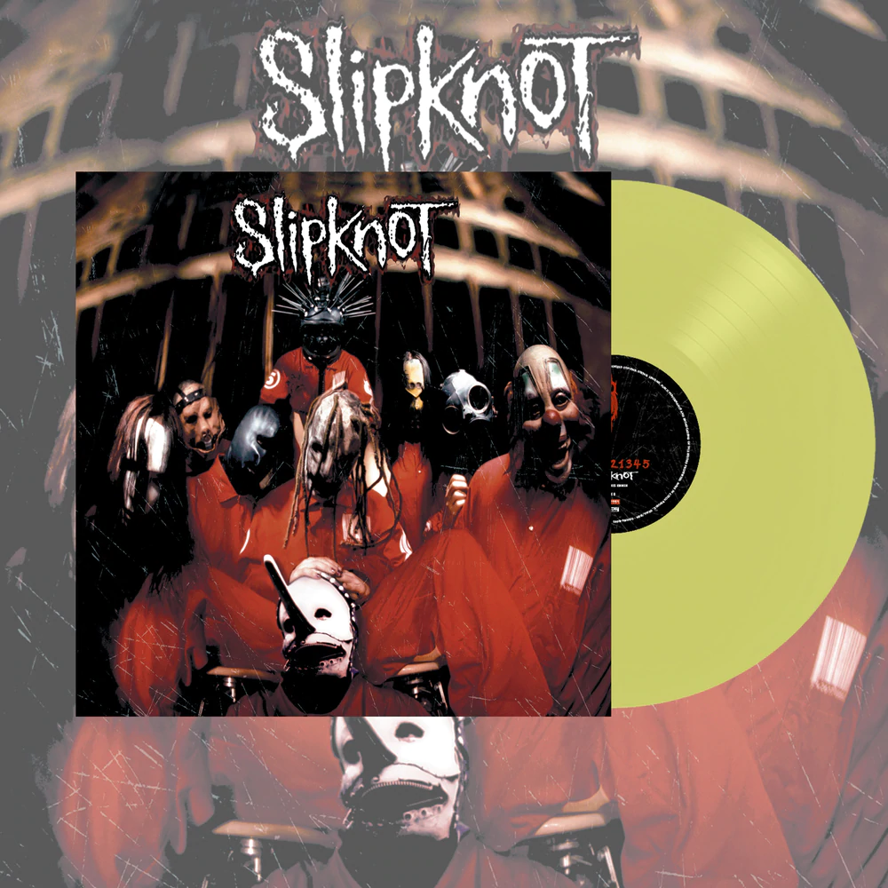 slipknot - self titled - vinyl - lemon