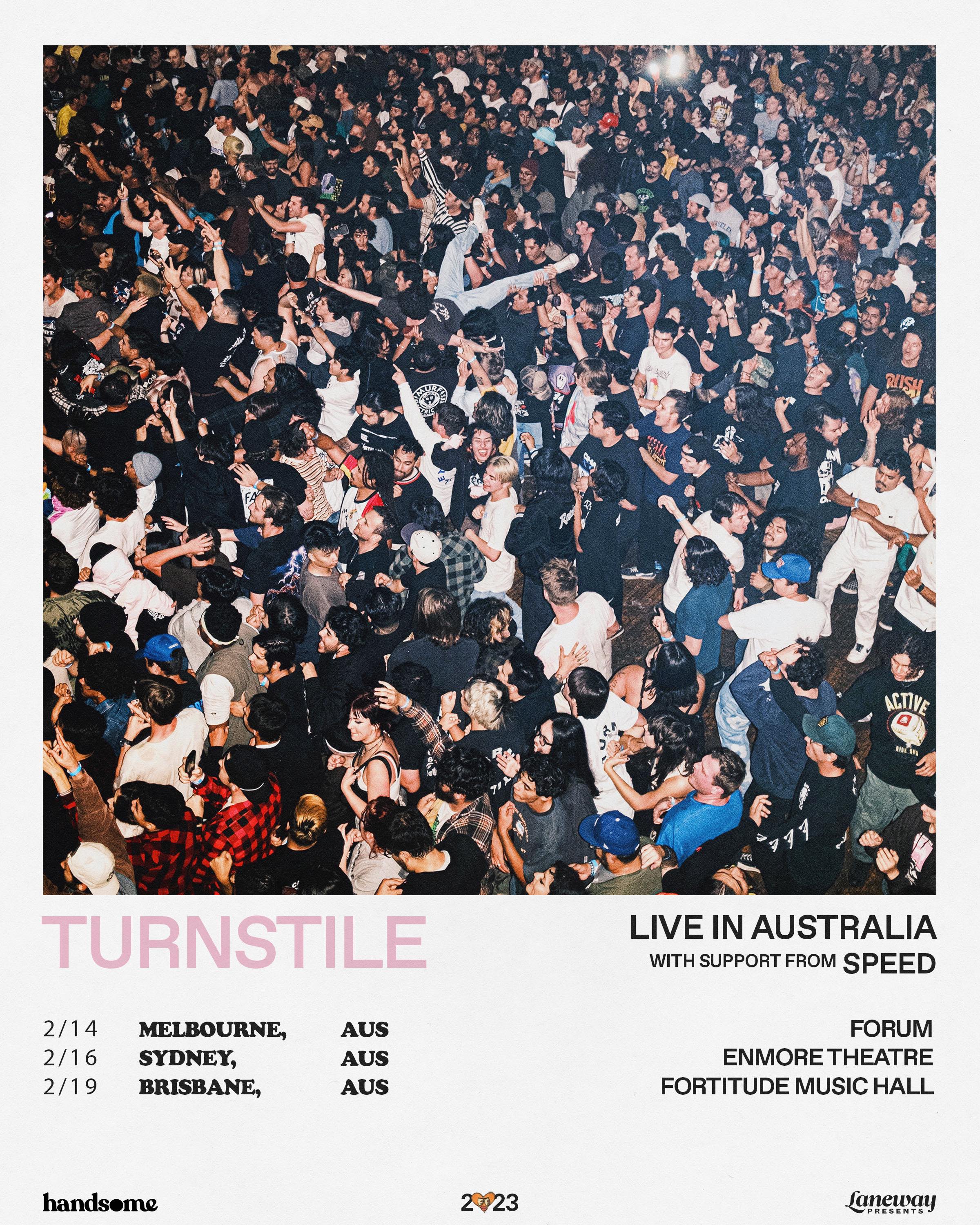 Turnstile Australian tour
