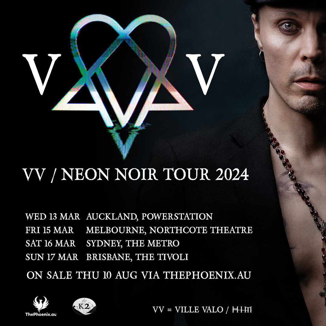 VV Neon Noir Poster
