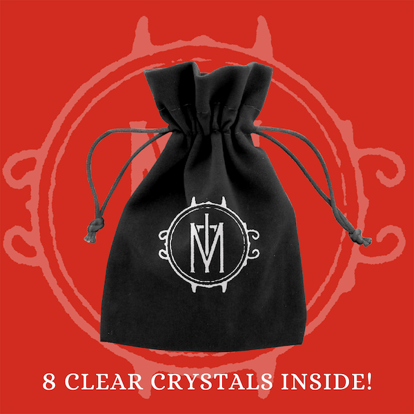 in this moment crystal pouch