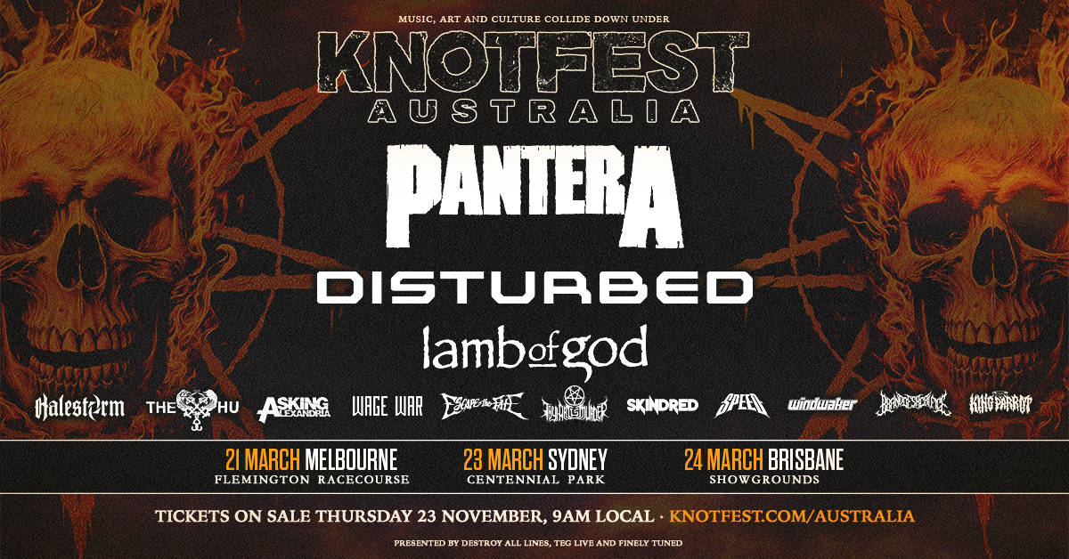 Knotfest Australia Header