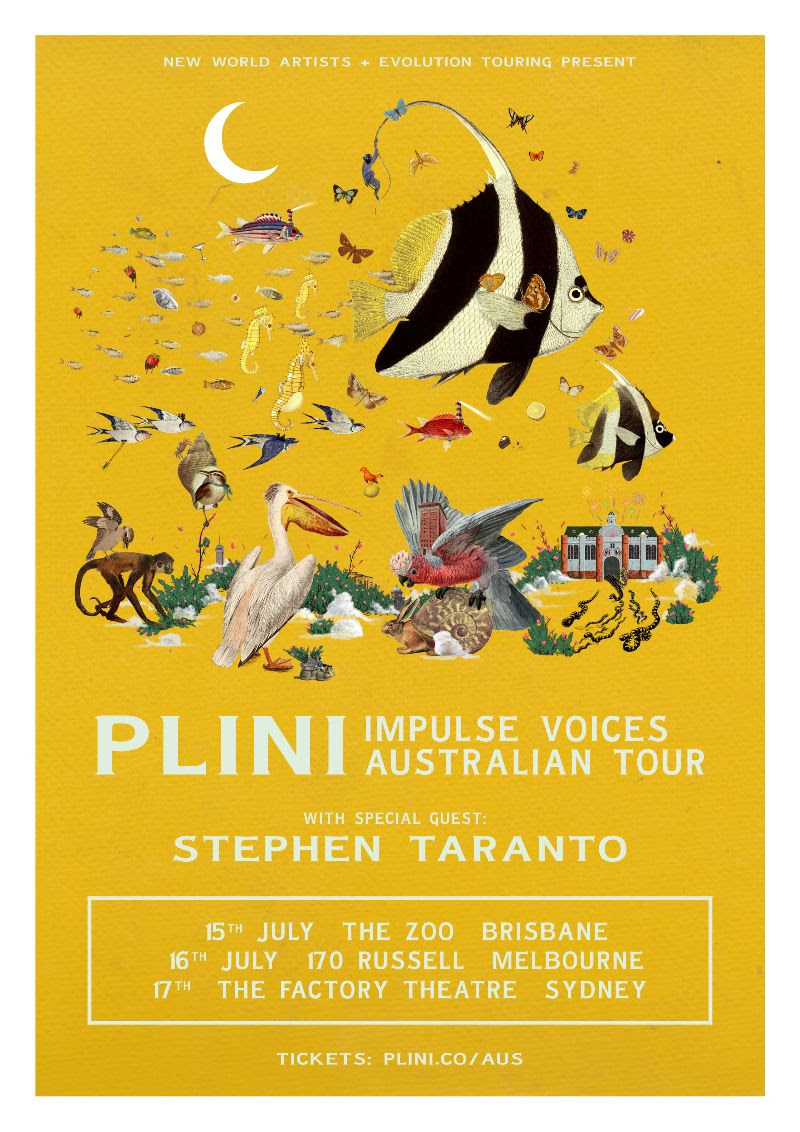 Pliin impulse voices tour poster maniacs