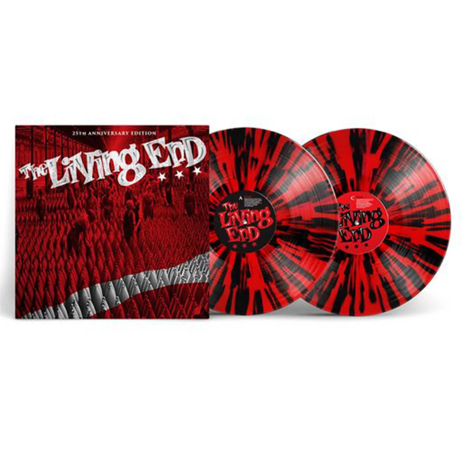 red splatter The Living End vinyl