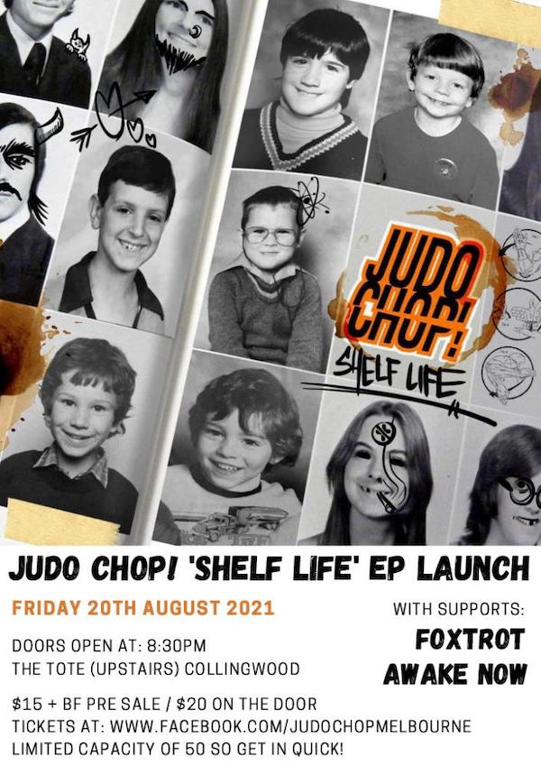 Shelf life EP launch judo chop