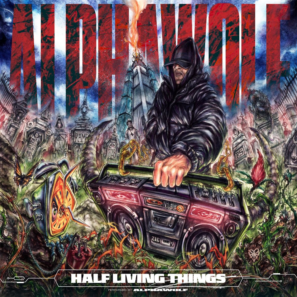Half Living Things Album Art