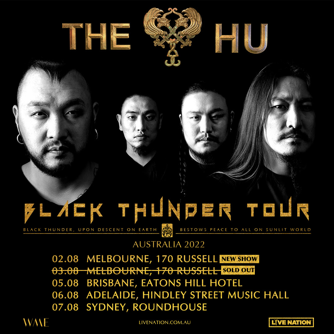 the hu tour poster