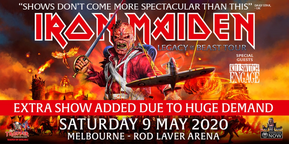 Maiden New Show Melbourne