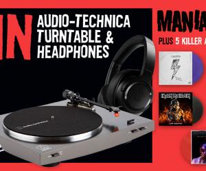 WIN: Audio-Technica Turntable & Headphones + Vinyl Set