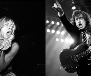 Iggy Pop and Angus Young 