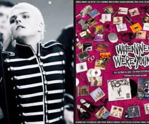 When We Were Young Festival Poster & MCR Screenshot from 'Welcome To The Black Parade'