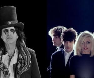 Alice Cooper and Blondie