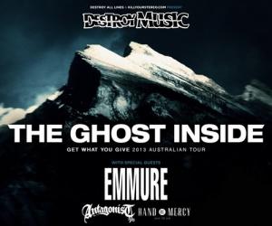 The Ghost Inside Oz Dates
