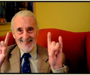 Christopher Lee Gives Us 'A Heavy Metal Christmas Too'