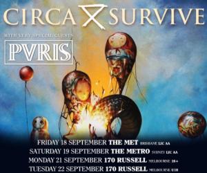 Circa Survive & PVRIS Announce Australian Tour!