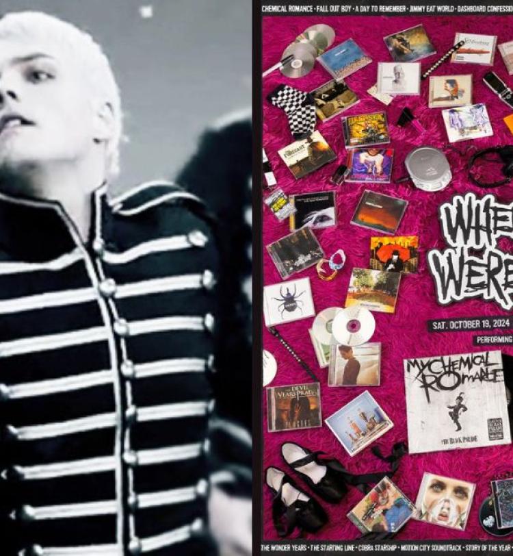 When We Were Young Festival Poster & MCR Screenshot from 'Welcome To The Black Parade'
