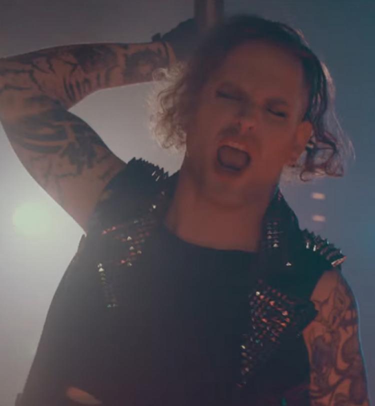 Watch Corey Taylor Pole-Dance In New Stone Sour Video
