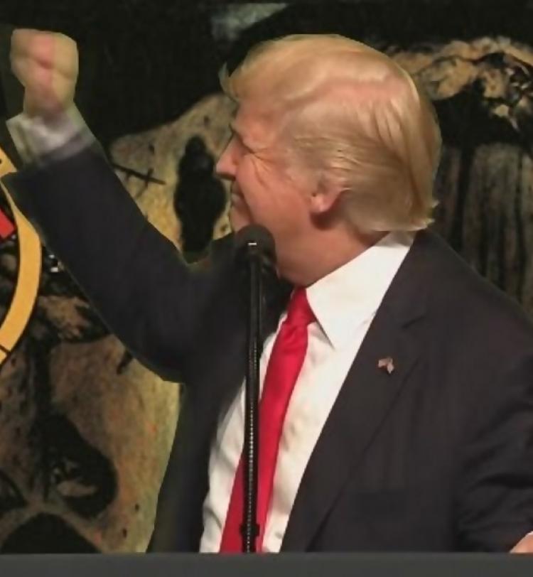 Metal Trump Returns With a Hilarious Rendition of Slayer's 'Raining Blood'