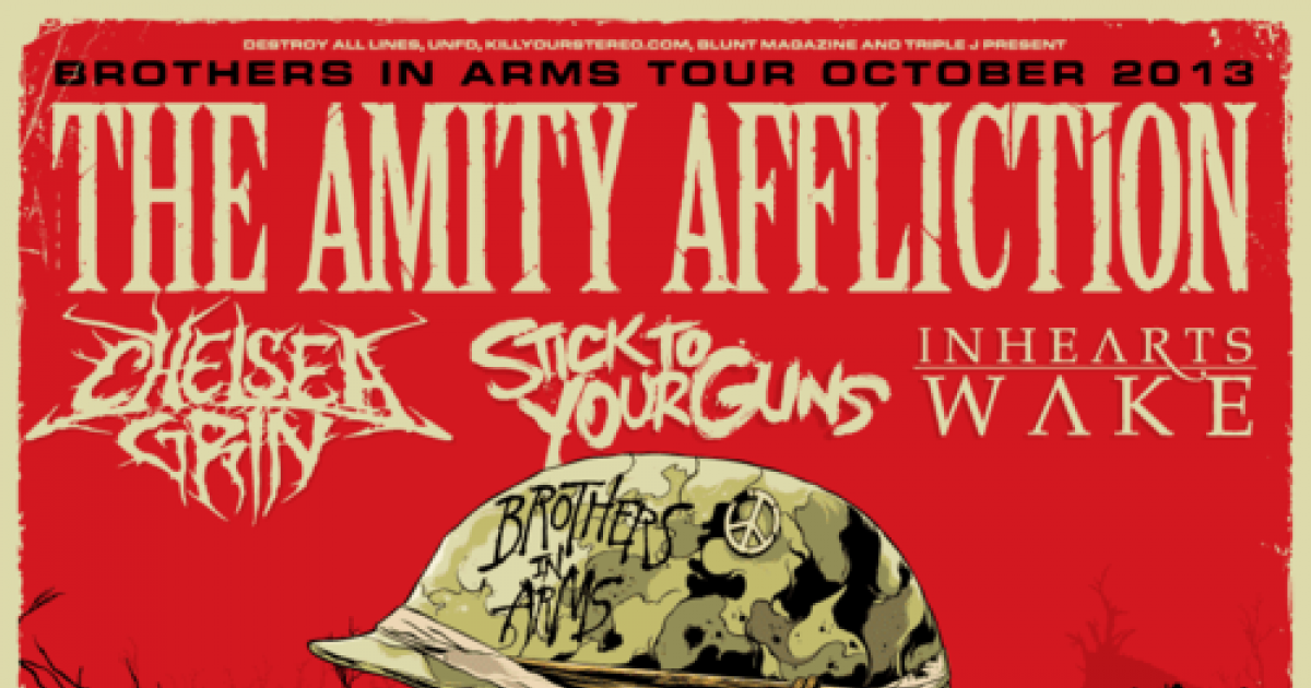 amity affliction tour tickets