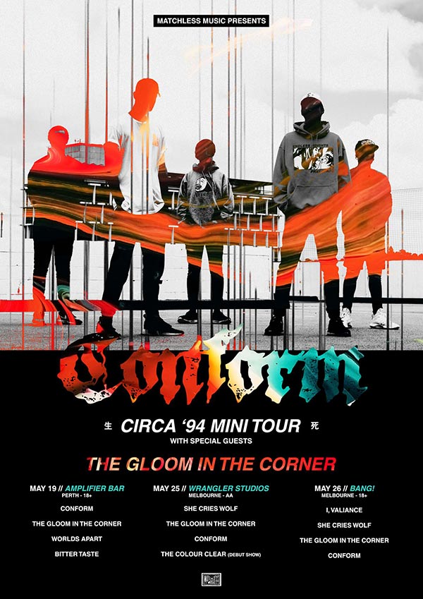 Conform Tour Poster