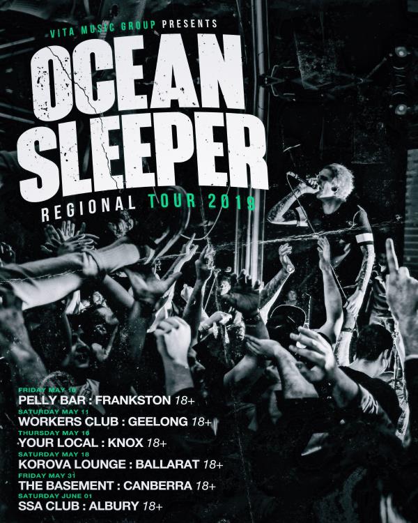 Ocean Sleeper Tour Flyer