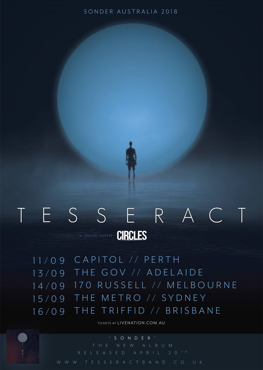 Tesseract  Tour Poster