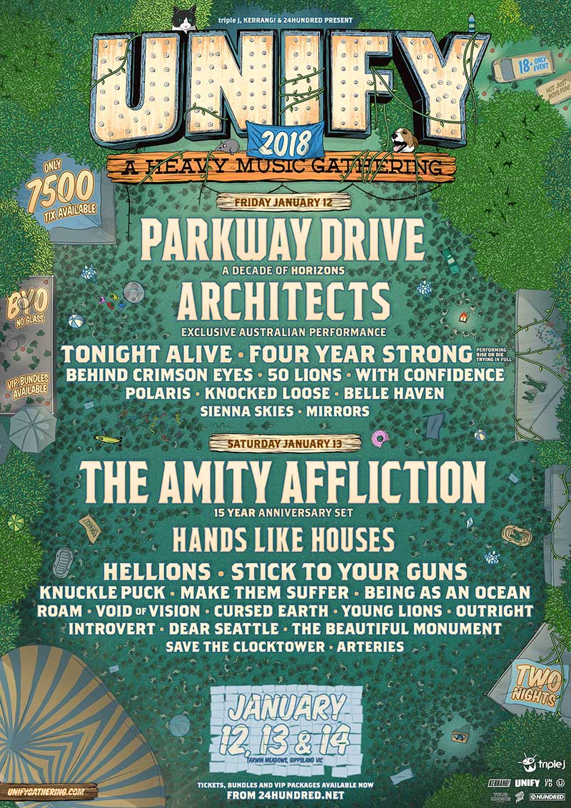 Unify 2018 Lineup