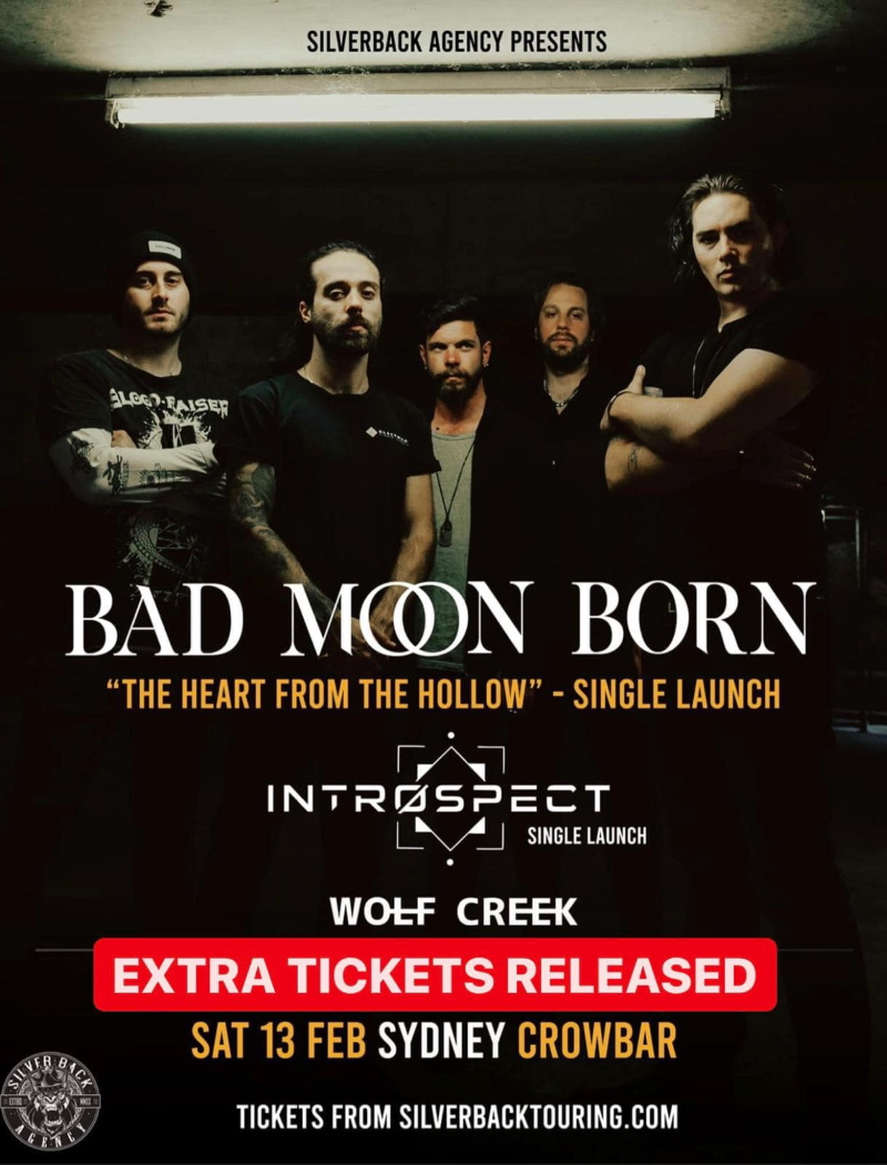 Bad Moon Born single show